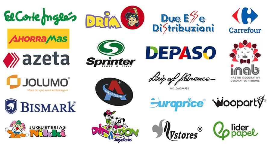 logotipos de nuestros clientes